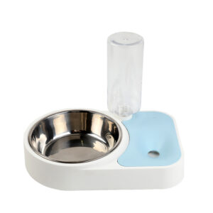 PET BOWL WITH AUTOMATIC DRINKER