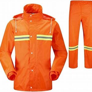 RAINCOAT WITH REFLECTOR TOP AND DOWN