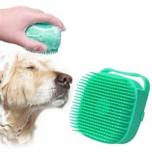 Pet bathing brushes