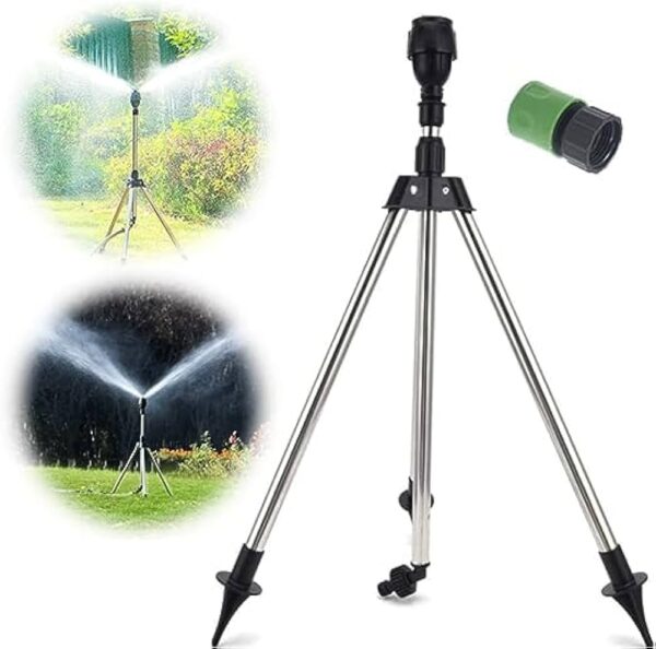 GARDEN ROTATING SPRINKLER WITH TRIPOD. - Image 3