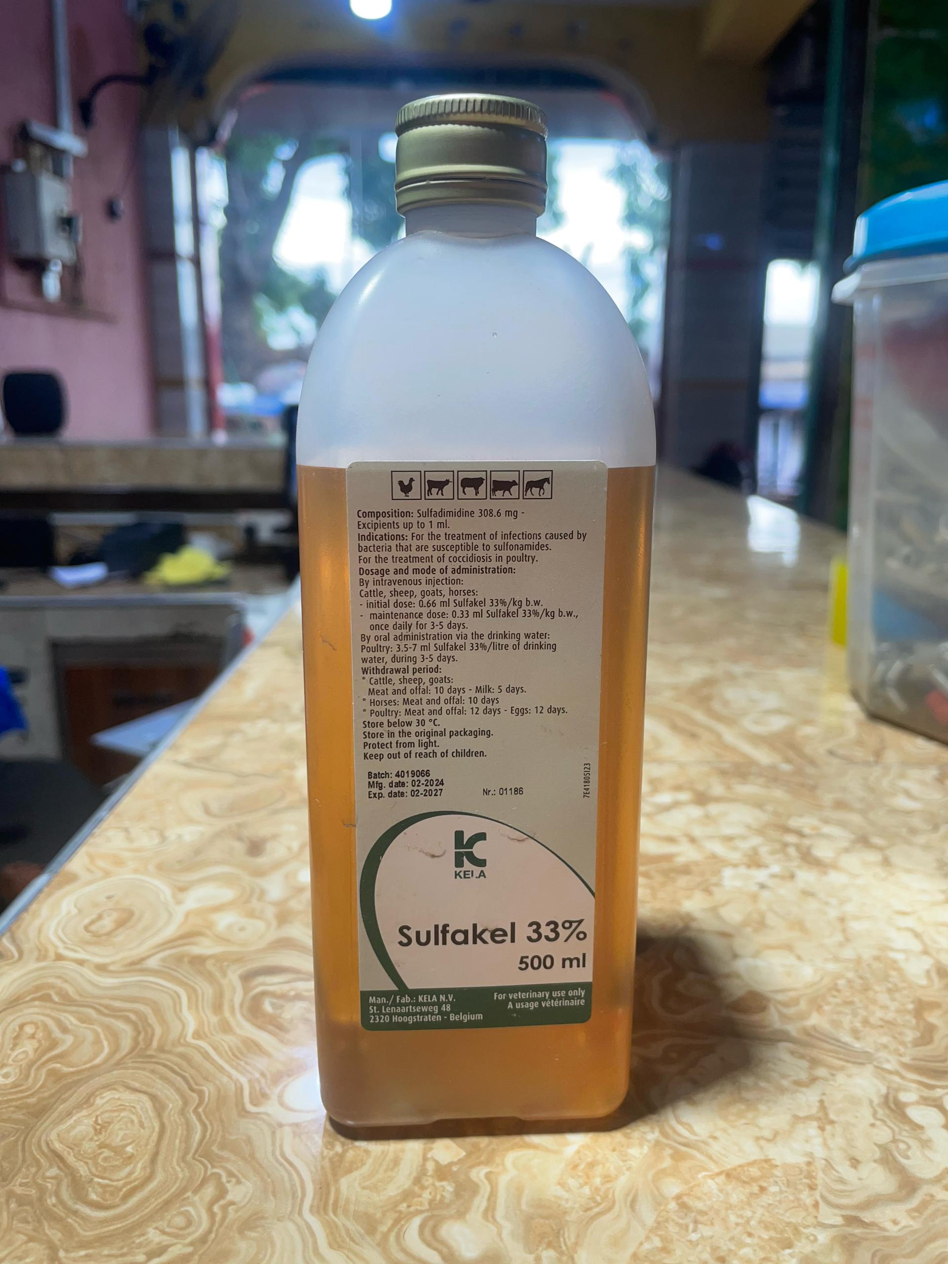 SULFAKEL 33% 500ML - Image 2