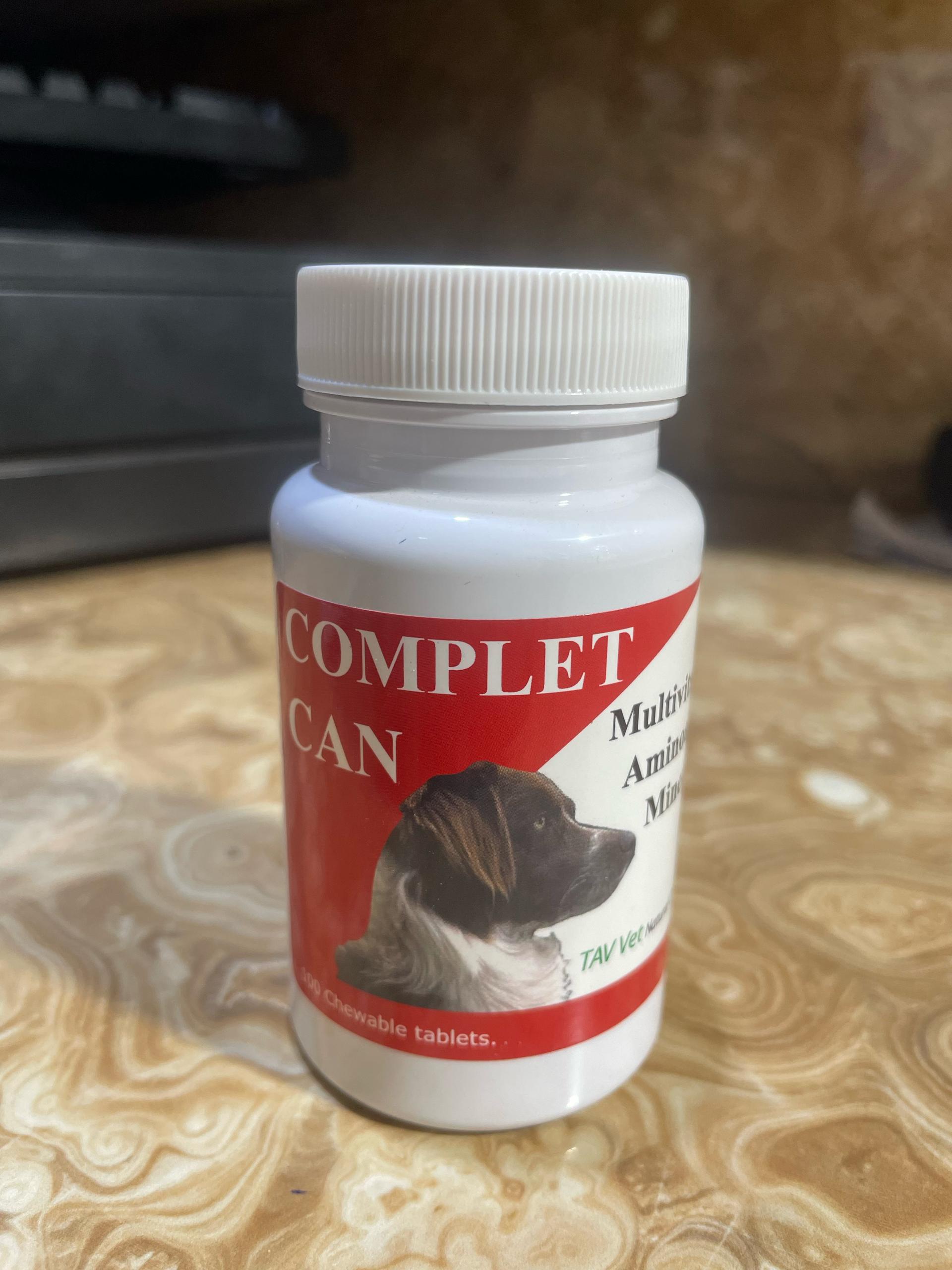 COMPLET CAN MULTIVITAMINS, AMINOTRACIDS, MINERALS (FOR DOGS)