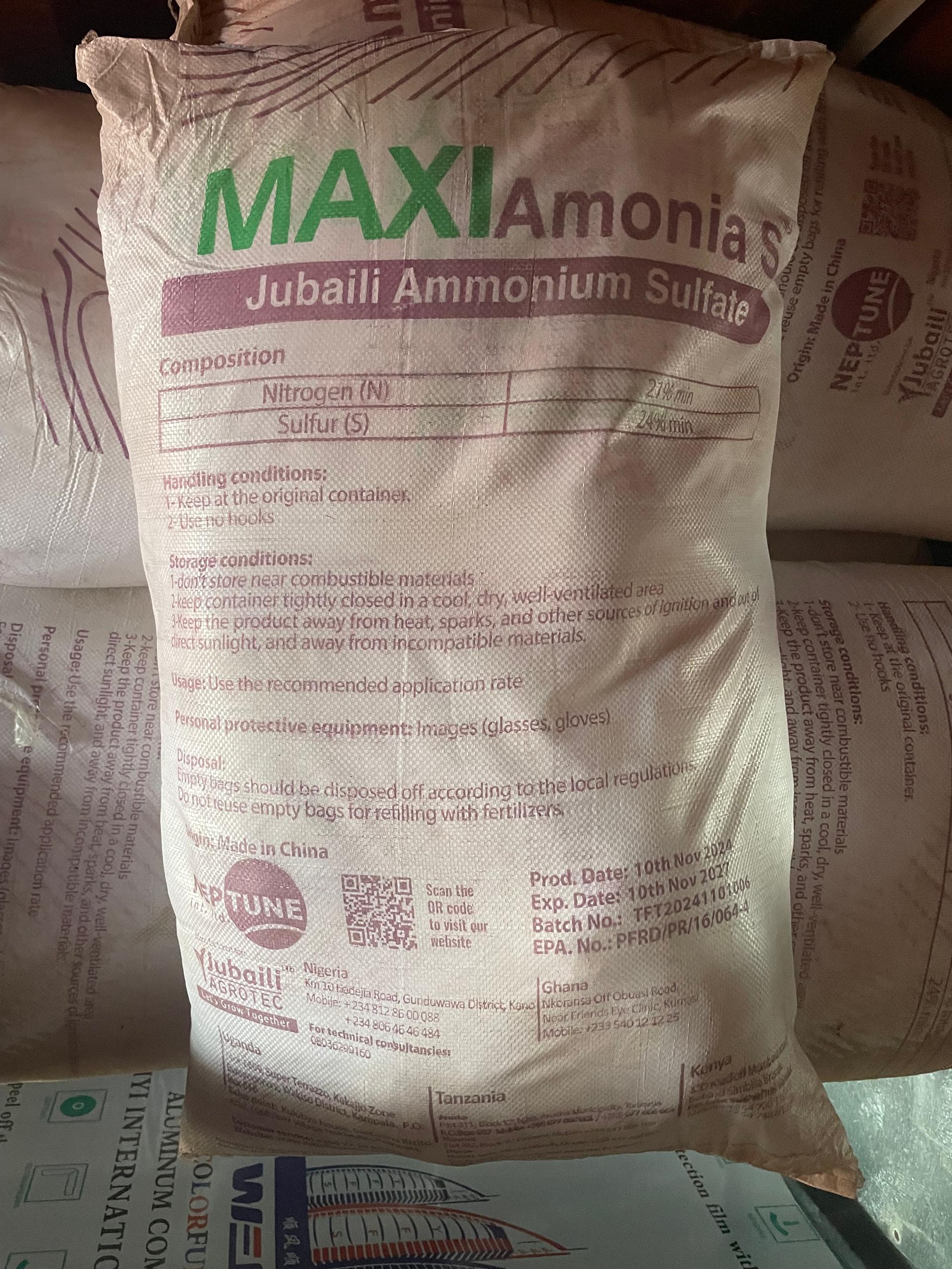 AMONNIUM SULPHATE 50KG - Image 3