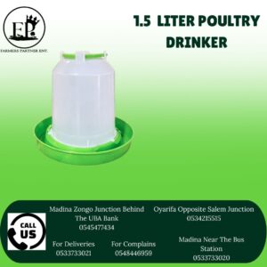 1.5 LITER POULTRY DRINKER